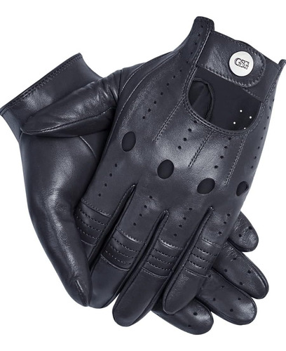 Guantes P/ Manejo Gsg, Unisex, Talla S, Azul Marino, 1 Par