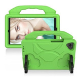 Funda Ok Goma Niños Para Galaxy Tab A7 Lite 8.7 T220 Verde