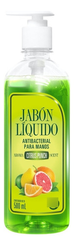 Jabón Antibacterial Para Manos Real Clean Citrus Punch 500ml