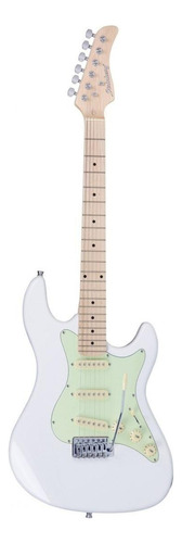 Guitarra Elétrica Strinberg Sts Series Sts100 Stratocaster De  Tília White Brilhante Com Diapasão De Bordo