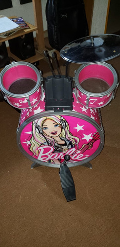 Batería De Niña Barbie Glam !