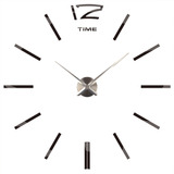 Reloj Gigante De Pared 3d - Mod. Rpa18 - Frente Aluminio