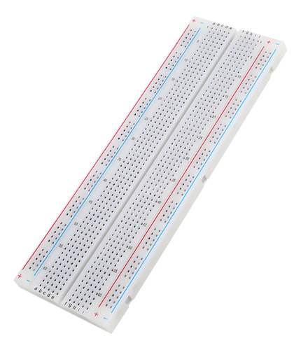 Breadboard Block, 10 Unidades, Abs, Sin Soldadura, 5,6 X 16,