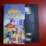 Historias Favoritas Vhs El Flautista De Hamelin Disney