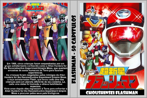 Coleção Tokusatsu Online - Flashman 