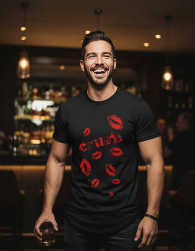 Playera Slim Fit Reg Fit Fina Pima Cool Ideal Antro Bar