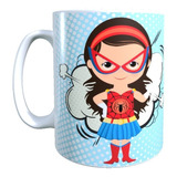 Tazón - Taza Regalo Día De La Madre, Super Mamá, Spidergirl