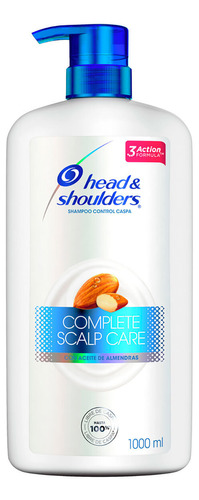 Shampoo Head And Shoulders Aceite Almendras Anti Caspa 1 Lt