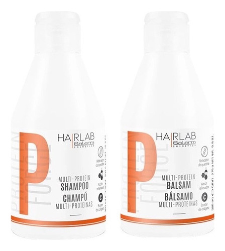 Shampoo + Bálsamo Proteínas Salerm 250ml C/u