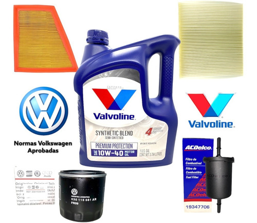 Kit Service Aceite Y Filtros Vw Gol Trend Voyage Fox Suran