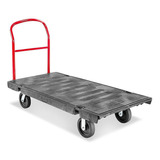 Rubbermaid Carrito Con Plataforma De Plástico - 76x152cm