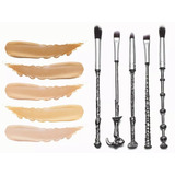 Set De 5 Brochas Harry Brochas Maquillajel Harry Potter