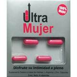 Ultra Mujer X 4 Capuslas Vigorizante