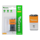 2 Super Mega Bateria Recarregavel 9v Green Micro Usb Top  