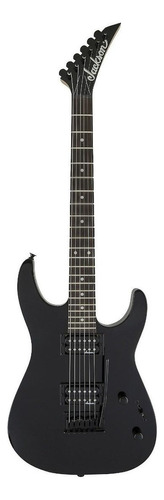 Guitarra Elétrica Jackson Js Series Js11 Dinky De  Choupo Gloss Black Brilhante Com Diapasão De Amaranto