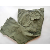 Pantalón Militar Us Army Vietnam War Verde Oliva Original Me