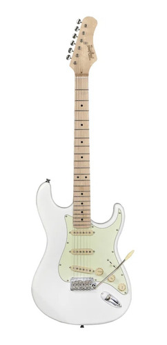 Guitarra Tagima T-635 Wh Lf/mg Strato White / Mint Green 