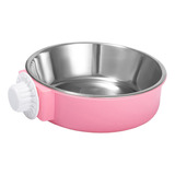 Muyier Cuenco Colgante For Perros En Forma De Jaula, Taza