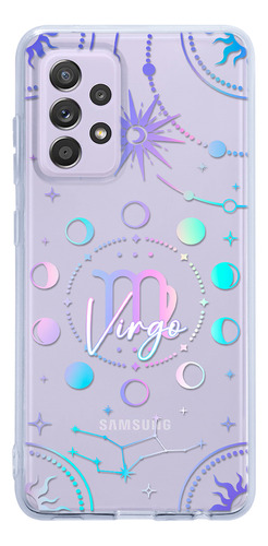 Funda Para Galaxy Uso Rudo Para Mujer Signo Zodiaco Virgo