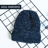 Touca De Lã Forrada Masculino E Feminino Toca Gorro Frio