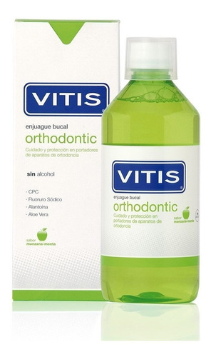 Vitis Orthodontic Enjuague Bucal 500 Ml.