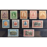 Mexico 1910 Independencia Sc. 310-320 Set Completo Mh Fi