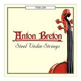 Encordadura Violín 4/4 Anton Breton Vns-139 3 Juegos