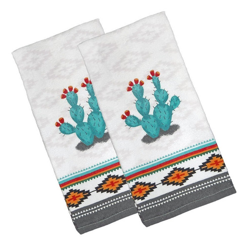 Kay Dee Designs Southwest Craze - Juego De 2 Toallas De Bano