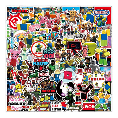 Roblox 100 Calcomanias Stickers De Pvc Vs Agu