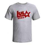 Camiseta Pt Lula 2022 Lula Presidente - Luís Inácio 2022