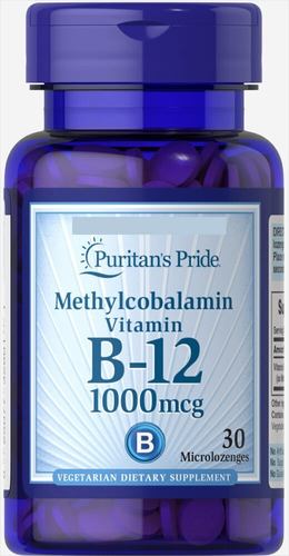Puritan's Pride, Metilcobalamina, Vitamina B-12, 1000 Mcg, Sabor Sin Sabor