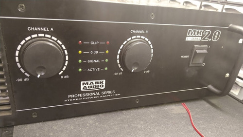 Amplificador Potencia Mark Audio Mk2.0 2000w Rms