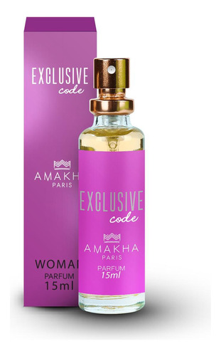 Perfume Exclusive Code Woman Amakha Paris 15ml-dm