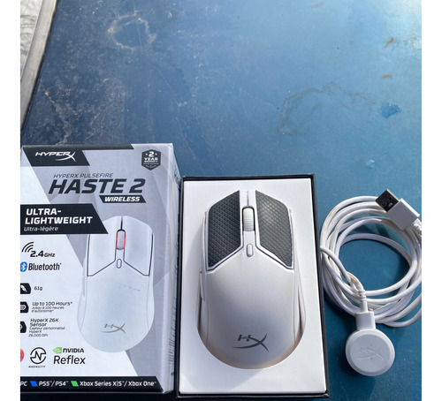 Mouse Hyperx Pulsefire Haste 2 Wireless (6n0b0aa) - Wh