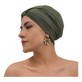 Turbante Maura Verde Oliva