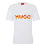 Playera Hugo Para Hombre De Punto De Algodón Con Logo