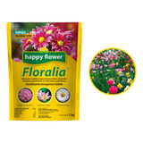 Alimento Para Flores Plantas Fetilizante 1 Kg Happy Flower