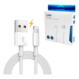 Kit 5 Cabo Usb Carregador Compativel Com Ios Fone De Ouvido