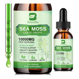 Sea Moss Liquid Drops B Beworths Organic Irish 60 Ml