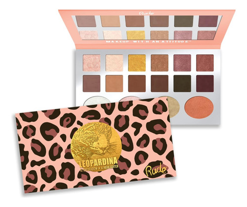 Paleta De Sombras | Leopardina | Rude Original