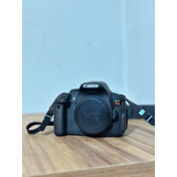  Canon Eos Rebel Kit T5i + 18-55m + 50mm Dslr Cor  Preto