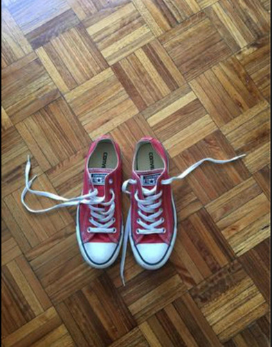 Zapatillas Converse Originales Oferta Líquido Champion Rojo