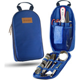 Kit De Utensilios De Cocina Para Camping Barbacoa Azul