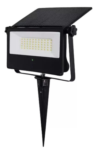 Reflector Solar Con Estaca Luz Led 30w Candela Exterior Ip65