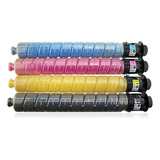 Kit Toner Colorido P/ Mpc2003sp Mpc2503sp Mpc2504sp Na Caixa Tinta Preto Ciano Amarelo Magenta