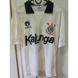 Camisa Corinthians 1991 Branca Finta Neto 