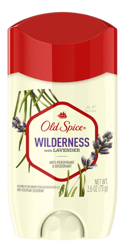 Wilderness For Men Antitranspirante Y Desodorante, Lavanda