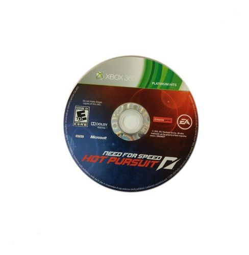 Need For Speed Hot Pursuit Usado Xbox 360 Blakhelmet C