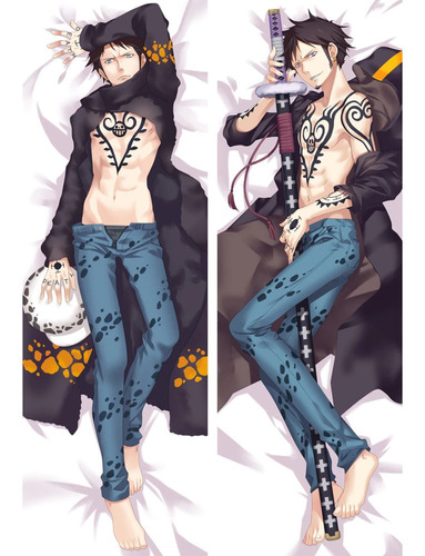 Dakimakura One Piece 2 Lados+relleno 35x 100