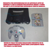 Nintendo 64 Inc. Juegos Smash Bros, Mario Kart Preg. Disp.